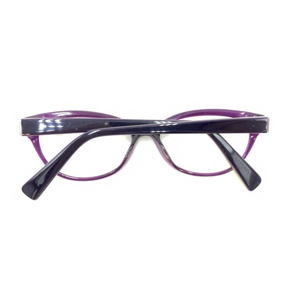 Lerocher New York Amber 831 Purple Green Black Eyeglasses Frames 54-16 140 Japan - Picture 11 of 12